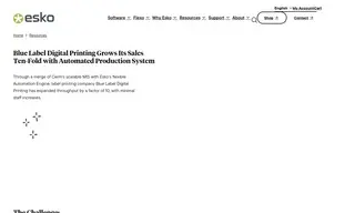 Preview of the Blue Label Digital Case Study