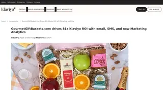 Preview of the GourmetGiftBaskets.com Case Study
