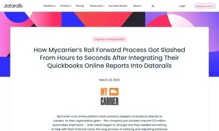 Preview of the MyCarrier Case Study