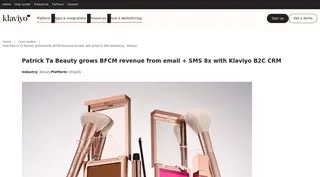 Preview of the Patrick Ta Beauty Case Study