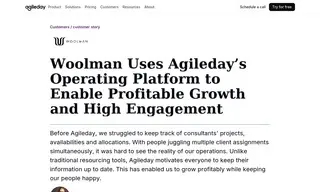 Preview of the Woolman Case Study