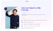 Preview of the Le Slip Français Case Study