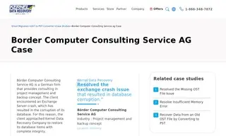 Preview of the Börder Computer Consulting Service AG Case Study