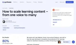 Preview of the UserZoom Case Study