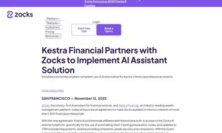 Preview of the Kestra Financial Case Study