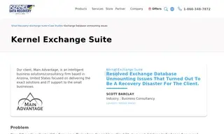 Preview of the Main Advantage Technology Services Case Study