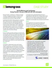 Preview of the Energy Transfer Case Study