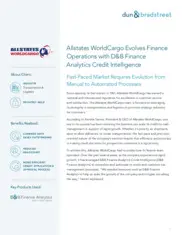 Preview of the AllStates WorldCargo Case Study