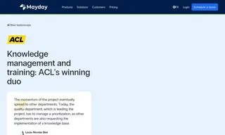 Preview of the ACL Case Study