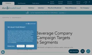 Preview of the Leading Food and Beverage Company Case Study