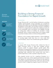 Preview of the Xscape Photonics Case Study