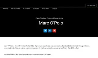 Preview of the Marc O’Polo Case Study