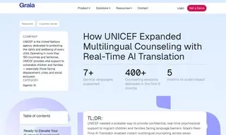 Preview of the UNICEF Case Study