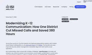Preview of the Large K–12 school Districts Case Study