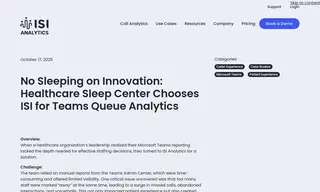 Preview of the Large Healthcare Organization Case Study