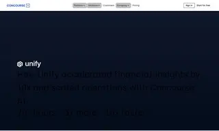 Preview of the Unify Case Study