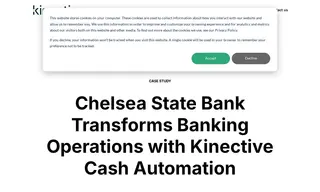 Preview of the Chelsea State Bank Case Study
