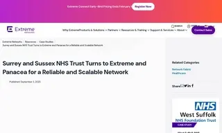 Preview of the Surrey and Sussex Healthcare NHS Trust Case Study