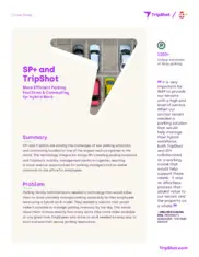 Preview of the SP+ Case Study