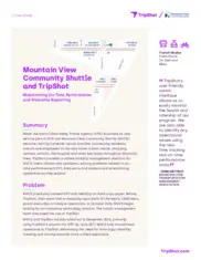 Preview of the Mountain View Community Shuttle Case Study