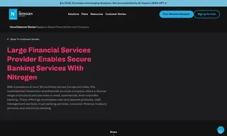 Preview of the Large Financial Services Provider Case Study