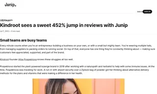 Preview of the Kindroot Case Study