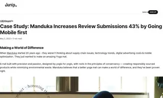 Preview of the Manduka Case Study