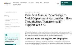 Preview of the ThoughtSpot Case Study