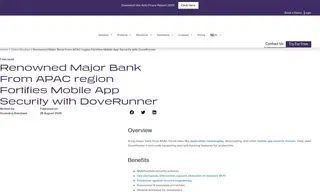 Preview of the Top Major Bank Case Study