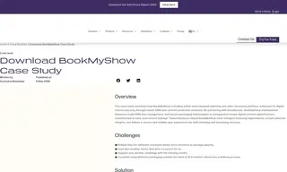 Preview of the BookMyShow Case Study