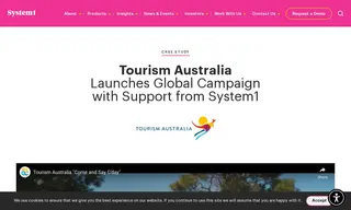 Preview of the Tourism Australia Case Study