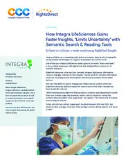 Preview of the Integra LifeSciences Case Study