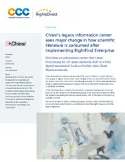 Preview of the Chiesi Case Study