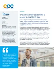 Preview of the Drake University Case Study