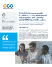 Preview of the Global HR Software Provider Case Study