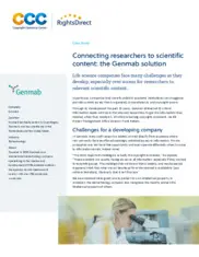 Preview of the Genmab Case Study