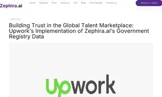 Preview of the Upwork Case Study