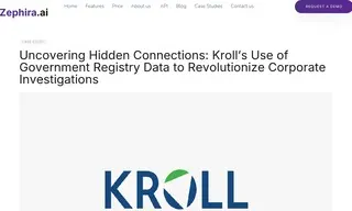Preview of the Kroll Case Study