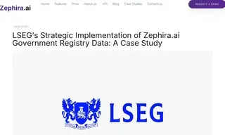 Preview of the LSEG Case Study