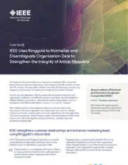 Preview of the IEEE Case Study