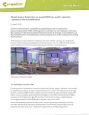 Preview of the Alcatel-Lucent Enterprise Case Study
