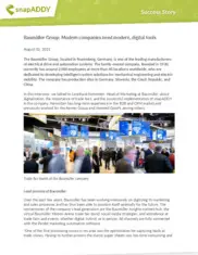 Preview of the Baumüller Group Case Study