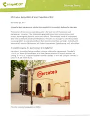 Preview of the Mercateo Case Study
