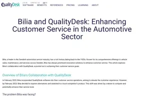 Preview of the Bilia Case Study