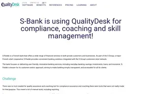 Preview of the S-Bank Case Study