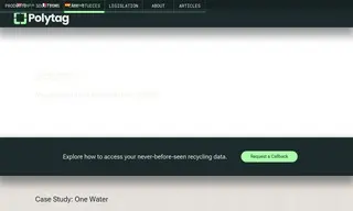 Preview of the One Water Case Study