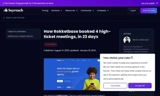 Preview of the Rokketbase Case Study