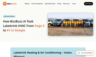 Preview of the Lakebrink Heating & Air Conditioning Case Study