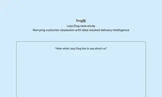 Preview of the Lazy Dog Case Study