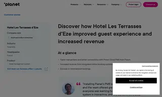 Preview of the Hotel Les Terrasses d’Eze Case Study